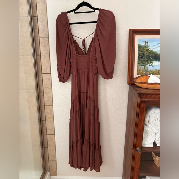 Free People You're A Jewel Maxi Dress Free-est
XS Brown - Picture 8 of 10